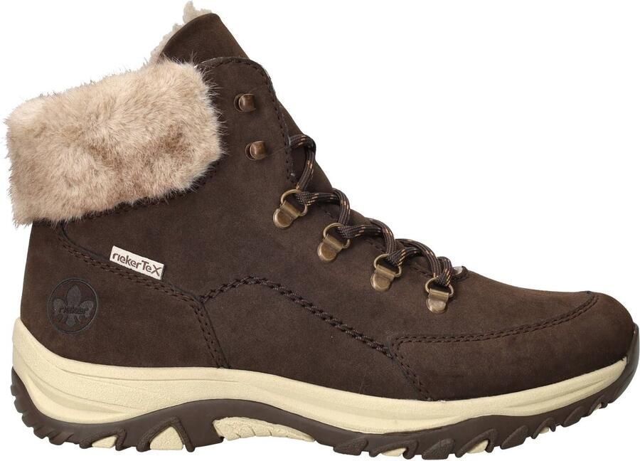 Rieker Veterboots Jongens Bruin
