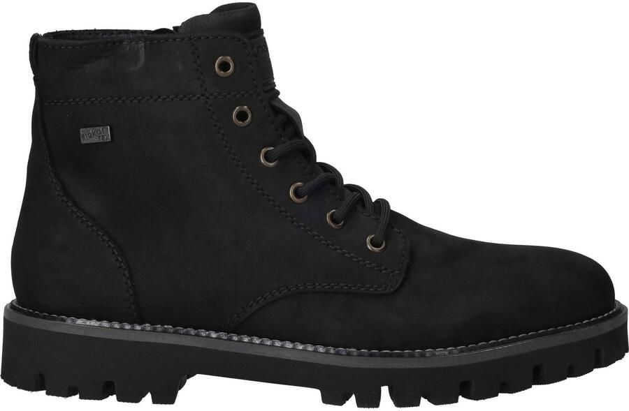 Rieker Veterboots Zwart
