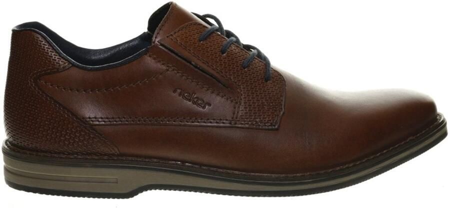 Rieker Bruine leren veterschoenen voor heren Brown - Foto 2
