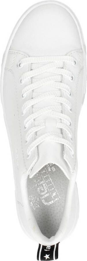 Rieker Witte Leren Sneaker voor Dames White Dames - Foto 11