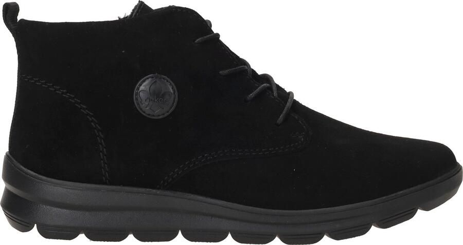 Rieker Veterschoenen Hoog Veterschoenen Hoog Zwart