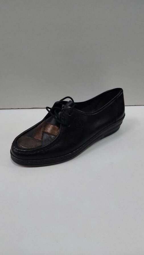 Rieker veterschoenen zwart bruin