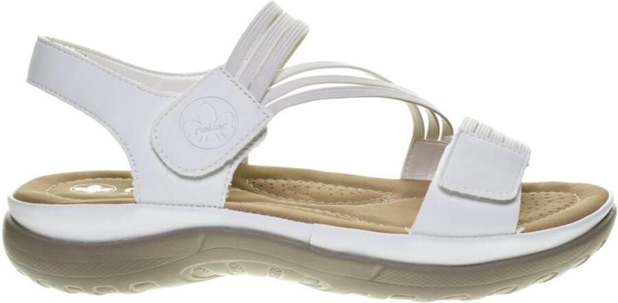 Rieker Witte Dames Sandalen