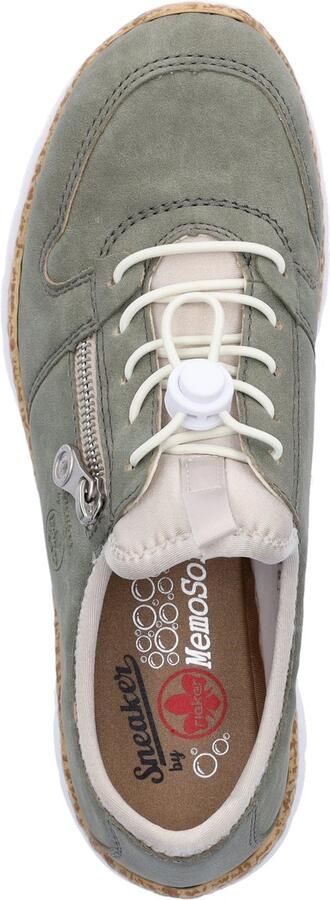 Rieker Slip-on sneakers Vrijetijdsschoen Halfhoge schoen Slipper met lichte loopzool - Foto 2