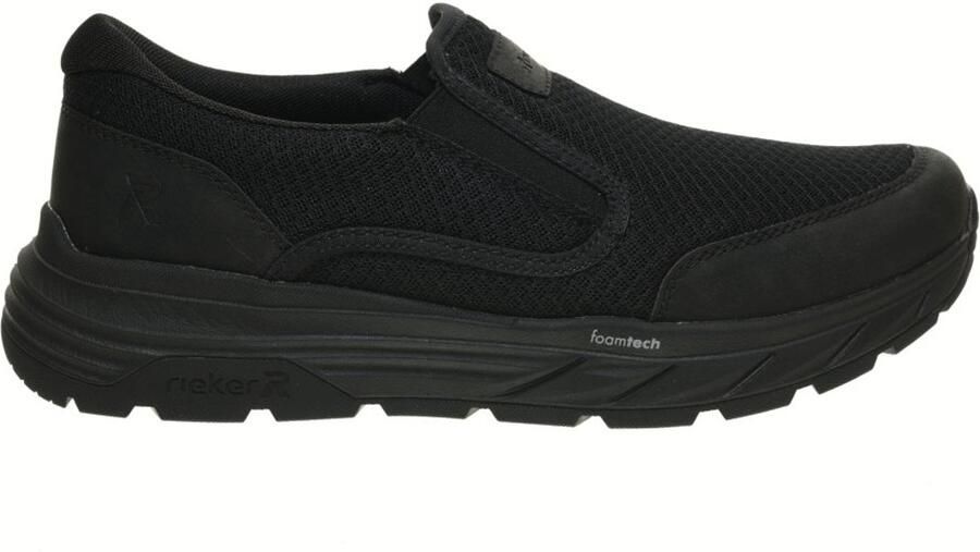 Rieker Zwart Zomerse Mocassin