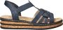 Rieker Sandaal 62918-14 Blauw - Thumbnail 1