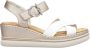 Rieker Elegante Comfortabele Sandalette Bruin Gesp Multicolor - Thumbnail 12
