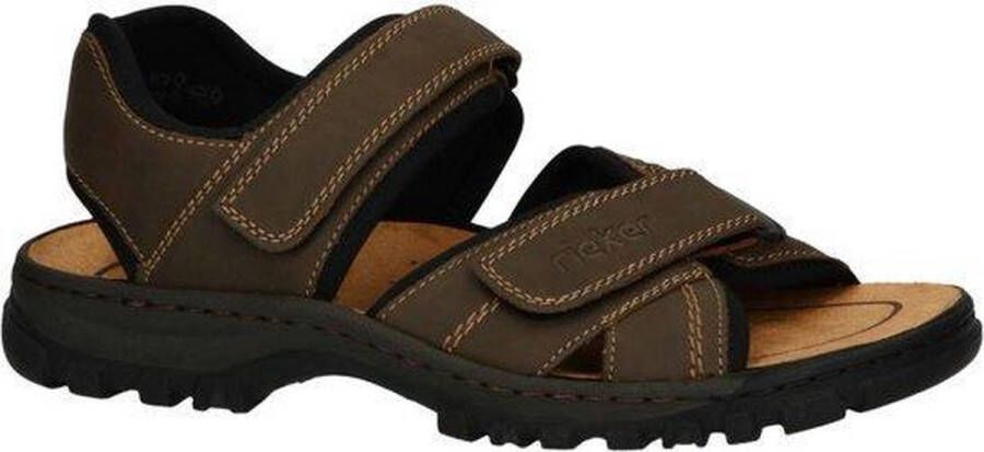 Rieker Sandalen zomerschoen klittenbandschoen outdoorschoen met klittenbandriem