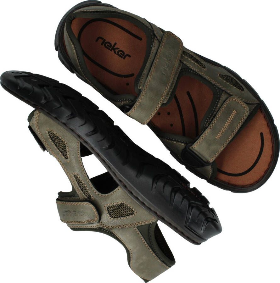 Rieker Sandalen zomerschoen klittenbandschoen outdoorsandaal trekking look