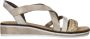 Rieker Sandalen Plat Sandalen Plat Goudkleur - Thumbnail 2