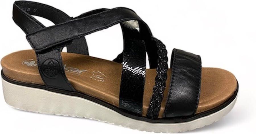 Rieker EVOLUTION Sneakers met gepolsterde schaprand vrijetijdsschoen lage schoen veterschoen