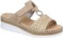 Rieker Dames schoenen V1243 60 Beige - Thumbnail 1