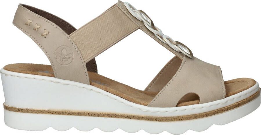 Rieker Sandalen Beige