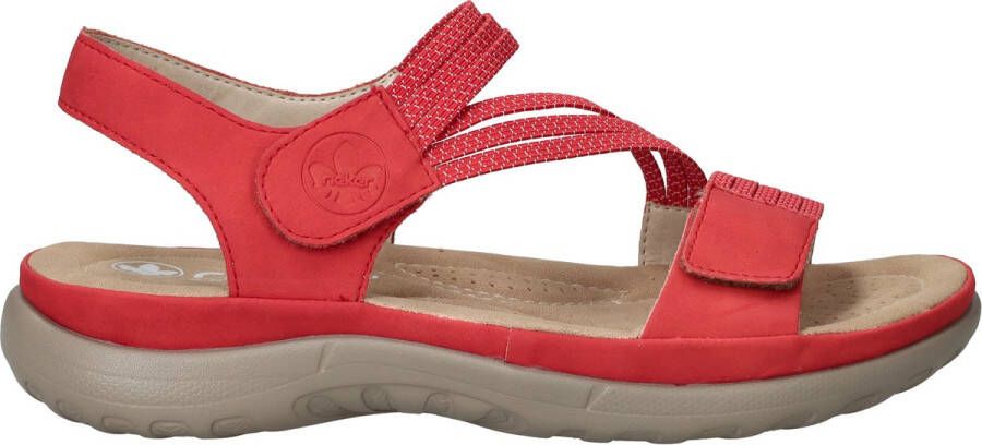 Rieker Sandalen Rood
