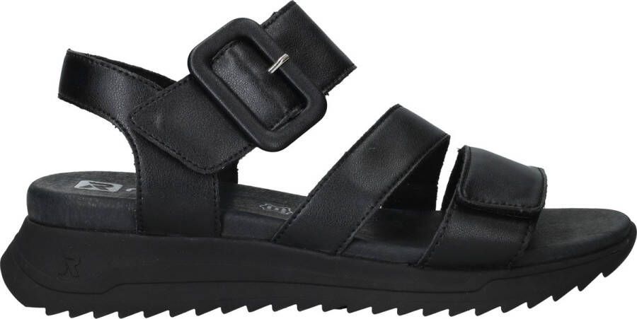 Rieker Sandalen Dames Zwart