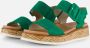 Rieker Witte Leren Sneakers met Glamoureuze Stenen Multicolor Dames - Thumbnail 2