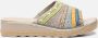 Birkenstock Rieker Dames schoenen 61798-90 Zilver - Thumbnail 1