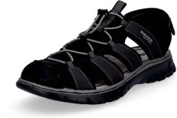 Rieker Sandalen zomerschoen klittenbandschoen vrijetijdssandaal elastiek snel sluiting