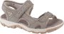 Rieker Sandals 68866-40 Vrouwen Grijs Sandalen - Thumbnail 1