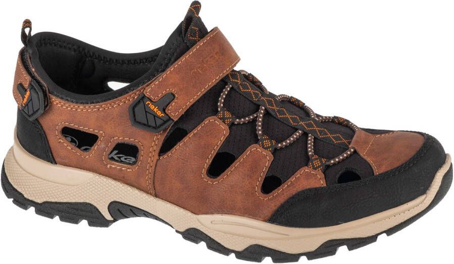 Rieker Sandals Mannen Bruin Sandalen