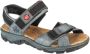 Rieker dames trekking sandalen blauw-grijs Sandalen 68851-14 blauw-grijs - Thumbnail 5