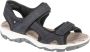 Rieker Sandals Vrouwen Marineblauw Sandalen - Thumbnail 1