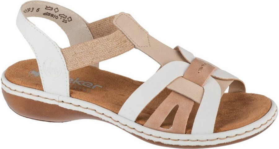 Rieker Sandals Vrouwen Wit Sandalen