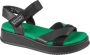 Rieker Sandals W0851-00 Vrouwen Zwart Sandalen - Thumbnail 1