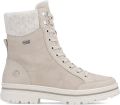 Remonte Winterlaarsjes Elisabeth Hurley-Collection Winterboots veterboots profielzool met TEX-membraan - Lichtbeige
