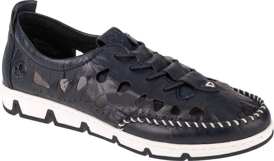 Rieker Shoes 49956-14 Vrouwen Zwart Schoenen