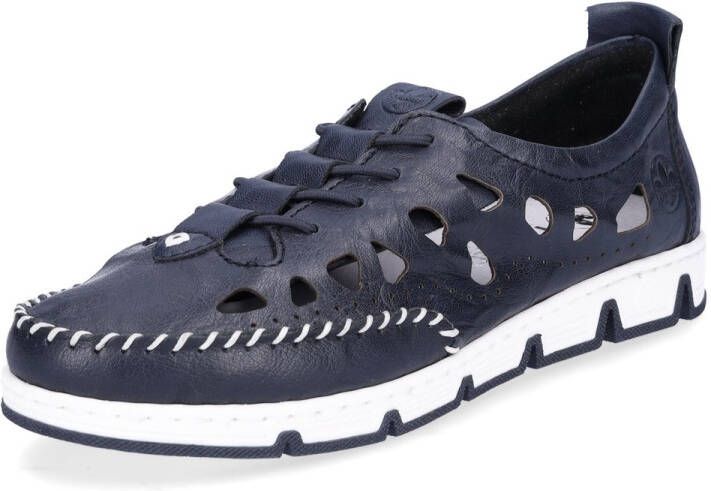 Rieker Shoes 49956-14 Vrouwen Zwart Schoenen