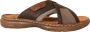 Rieker Lichtgewicht Bruine Slipper met Zacht Voetbed Brown Heren - Thumbnail 5