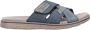 Rieker Jeansblauwe Comfort Slipper Blue - Thumbnail 1