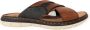 Rieker Slipper 25186-24 Bruin Combi - Thumbnail 3