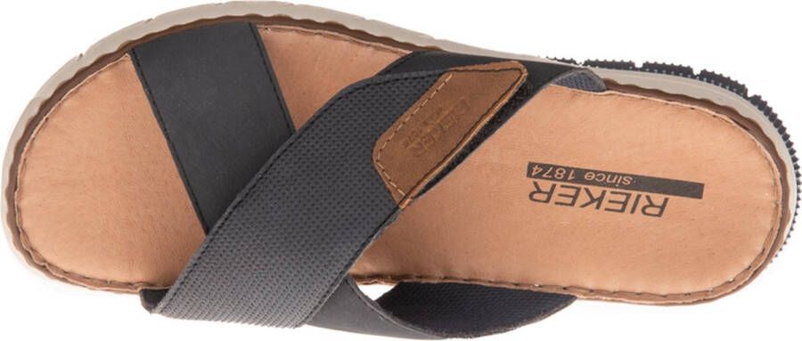 Rieker Slippers zomerschoen slippers klittenbandschoen met klittenbandjes - Foto 3