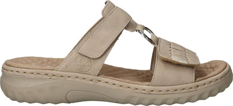 Rieker Slippers zomerschoen strandschoen met verstelbare klittenbandsluitingen