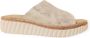 Rieker Slippers sleehak zomerschoen slippers met jute-omranding aan de loopzool - Thumbnail 6