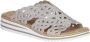 Rieker Slipper Beige Steentjes - Thumbnail 1