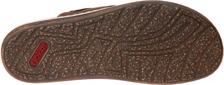 Rieker Heren Slipper 21088-25 Bruin