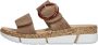 Rieker Taupe Sliders voor Vrouwen Stijlvol en Makkelijk aan te Trekken Beige Dames - Thumbnail 24