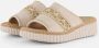 Rieker Sandalen beige Textiel Dames - Thumbnail 1