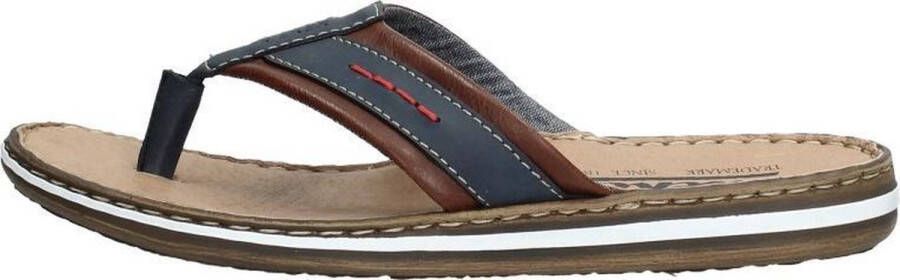 Rieker Comfortabele leren herenslipper Brown Heren - Foto 7