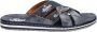 Rieker Slippers zomerschoen slippers badschoen met contrastkleurige raamstiksels - Thumbnail 14