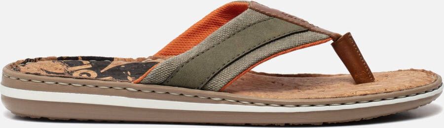 Rieker NU 21% KORTING Slippers met logo opschrift aan de binnenzool - Foto 4