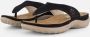 Rieker Slippers zwart Textiel Dames - Thumbnail 1