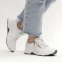 Rieker Sneakers met zijrits vrijetijdsschoen lage schoen veterschoen - Thumbnail 1