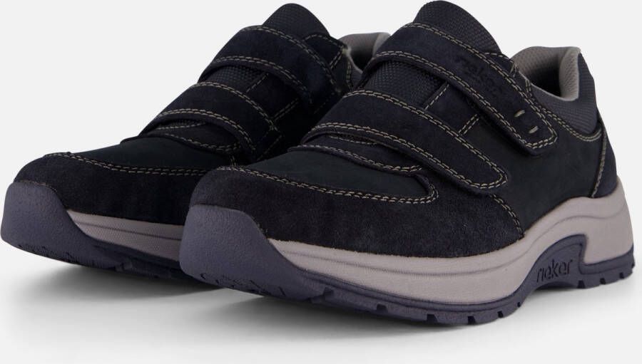 Rieker Klittenbandschoenen lage schoen vrijetijdsschoen met uitneembare zachte inlegzool