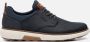 Rieker heren veterschoenen lage schoenen zakelijke schoenen leren schoenen B3360-14 blauw extra breed - Thumbnail 1