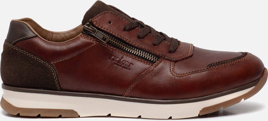 Rieker Sneakers cognac Leer