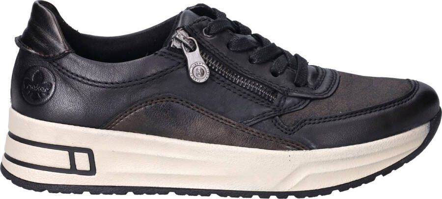 Rieker Casual Veterschoenen voor Heren in Zwart